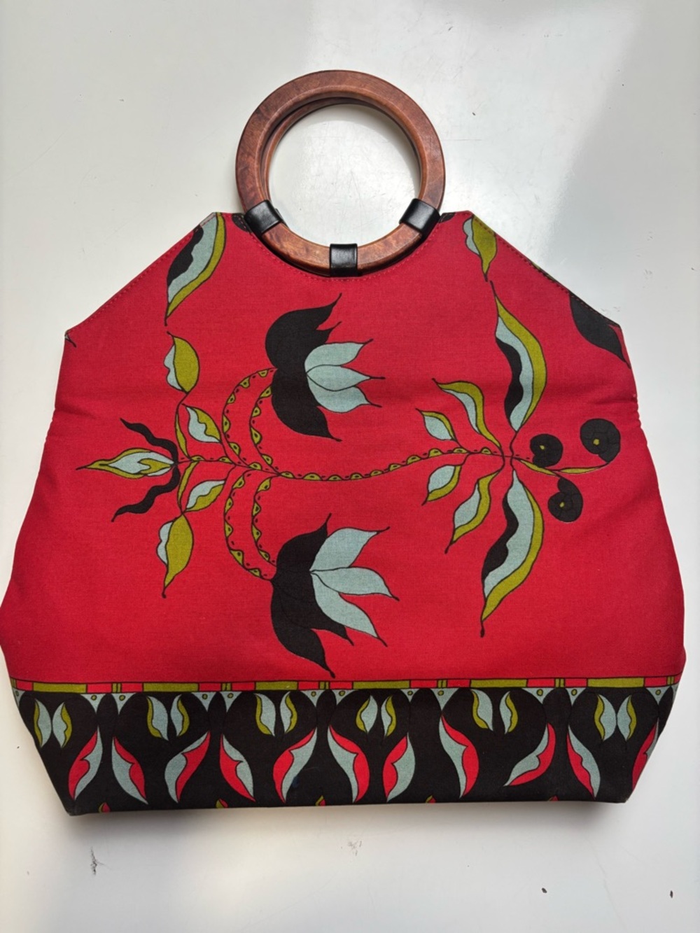 Rafe New York Lulu DK fabrics handbag